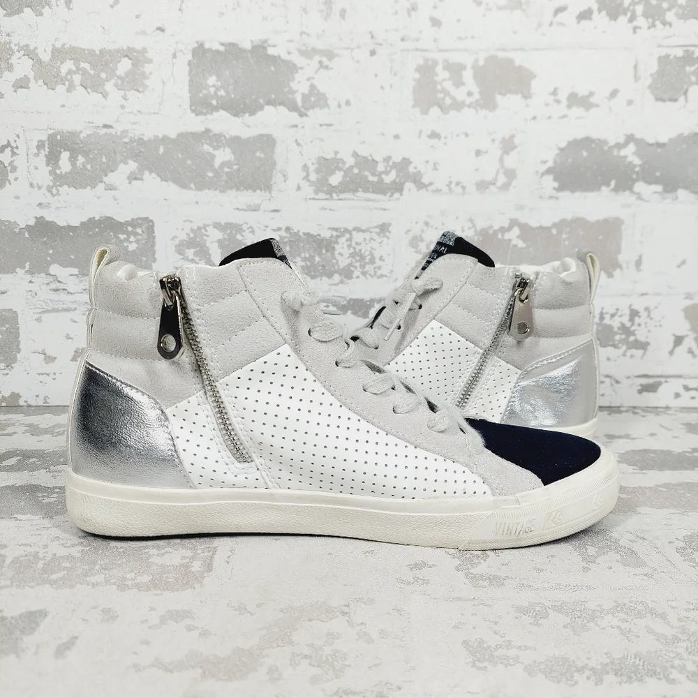 New VINTAGE HAVANA Limitless Leather Casual and Fashion Sneakers F663 - Picture 2 of 11